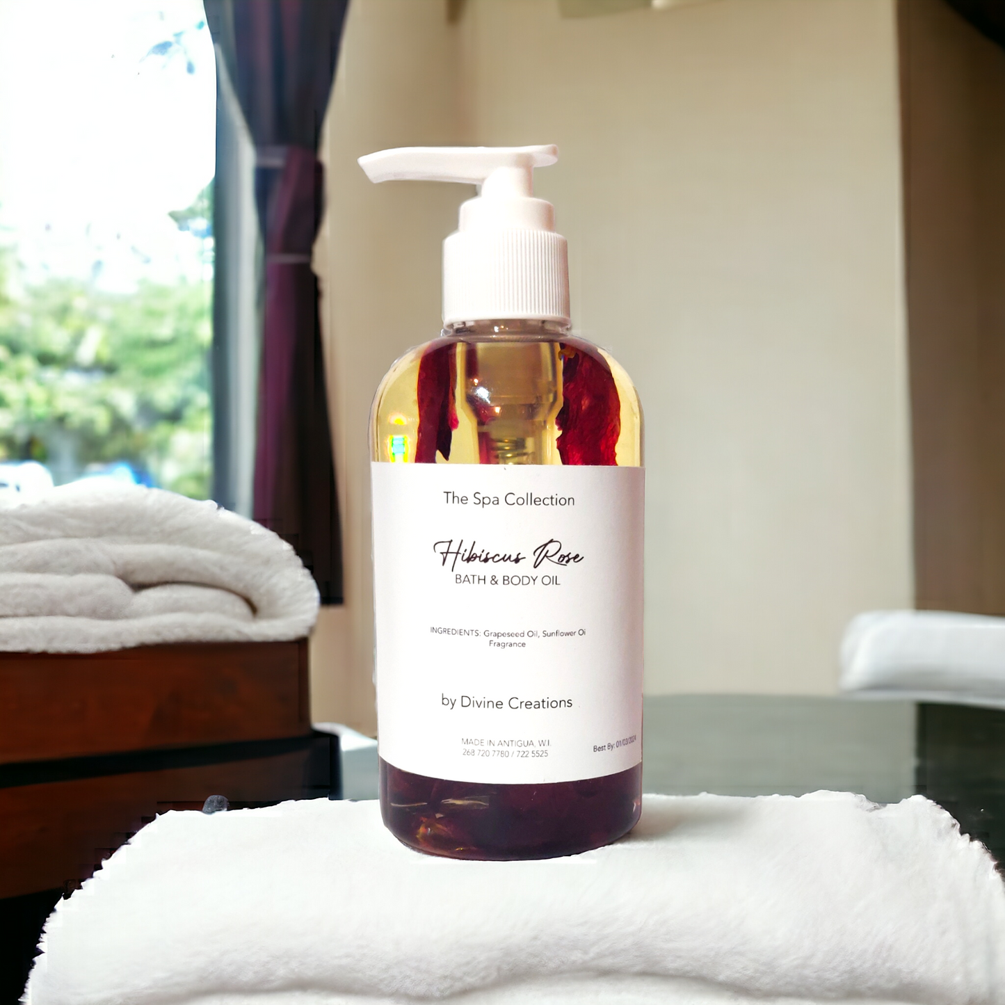 Hibiscus Rose Bath & Body Oil