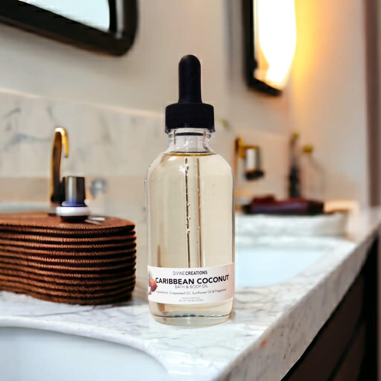 Caribbean Coconut  Bath & Body Oil