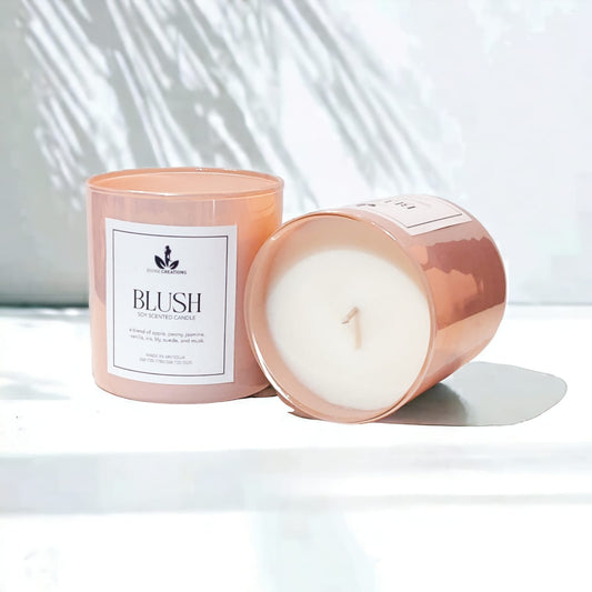 Blush Scented Soy Candle
